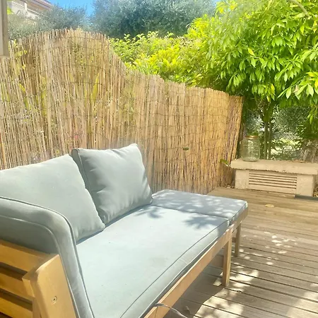 アパート Cosy, Terrasse, Parking A Carnoles