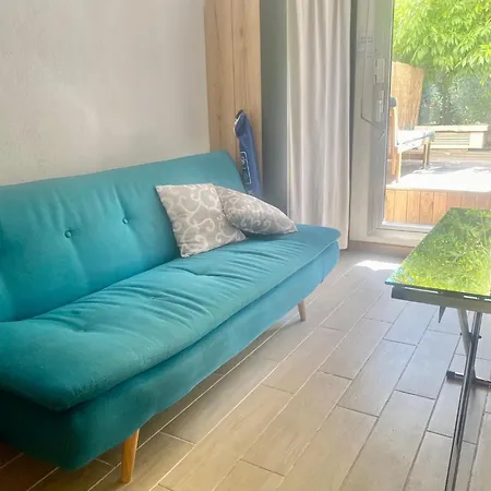 Cosy, Terrasse, Parking A Carnoles شقة مينتون