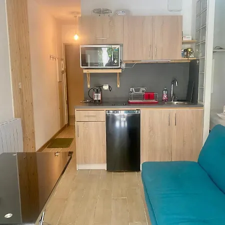 아파트 Cosy, Terrasse, Parking A Carnoles *