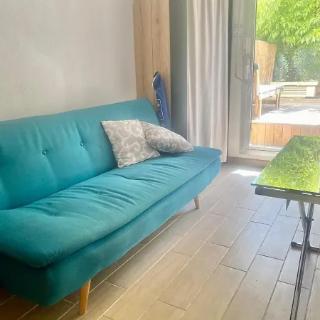 Cosy, Terrasse, Parking à Carnolès